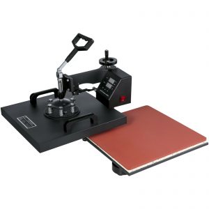 Presă termică multifuncțională 8in1, platan 38x38 cm