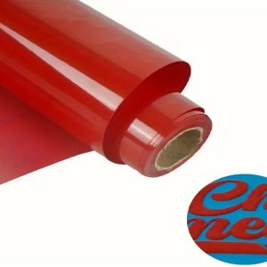 Silhouette Vinil Haine - Rosu